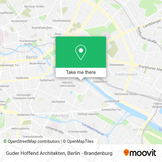 Guder Hoffend Architekten map
