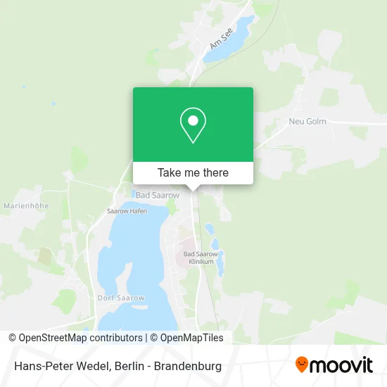 Hans-Peter Wedel map