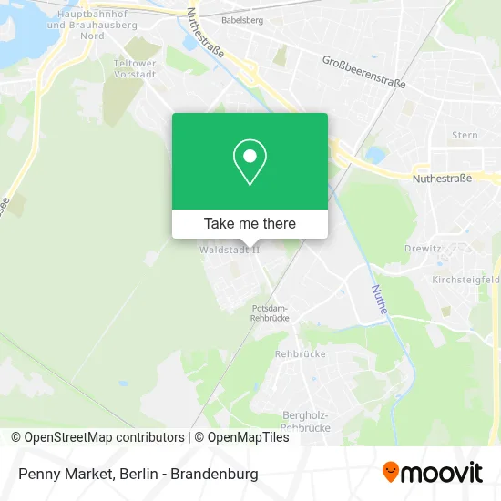 Penny Markt map