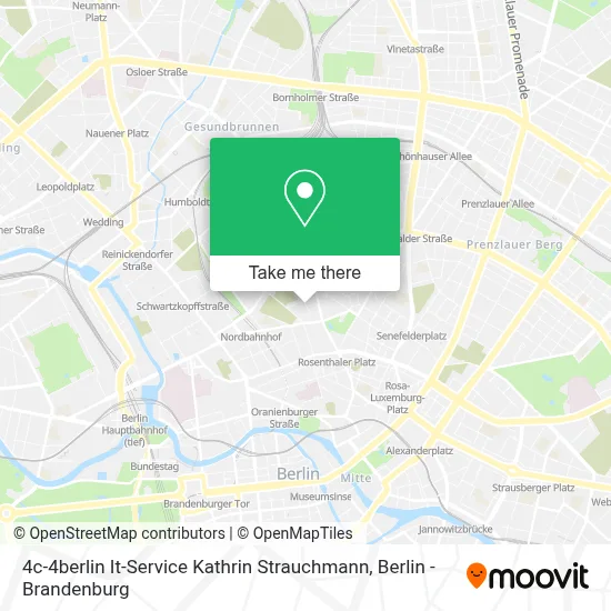 4c-4berlin It-Service Kathrin Strauchmann map