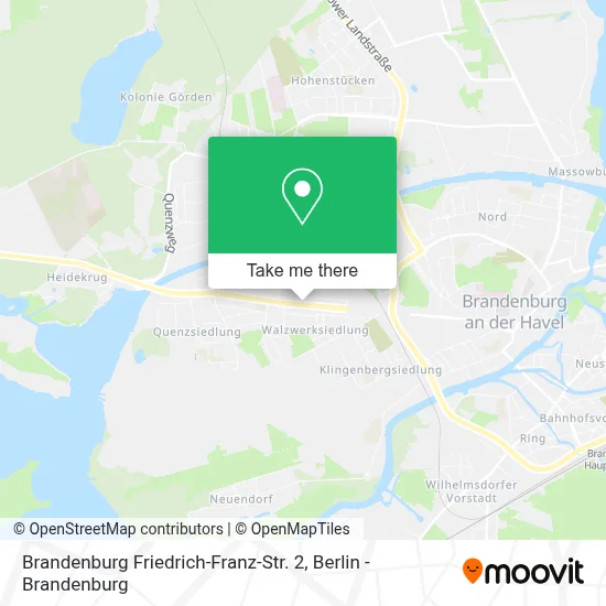 Brandenburg Friedrich-Franz-Str. 2 map