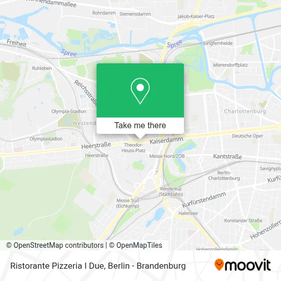 Ristorante Pizzeria I Due map