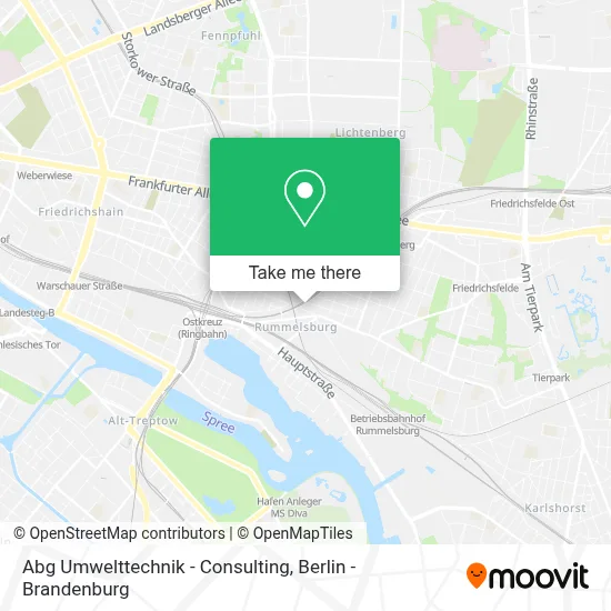 Abg Umwelttechnik - Consulting map