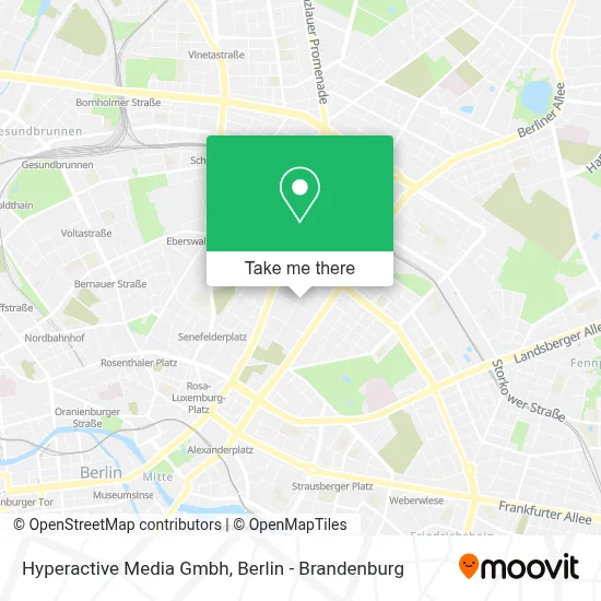 Hyperactive Media Gmbh map