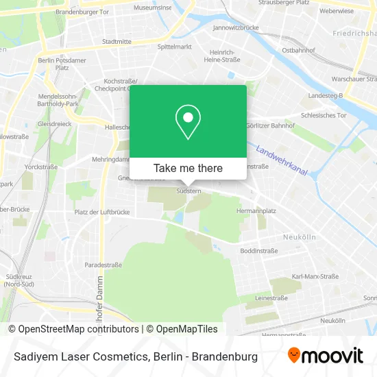 Sadiyem Laser Cosmetics map