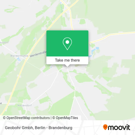 Geobohr Gmbh map