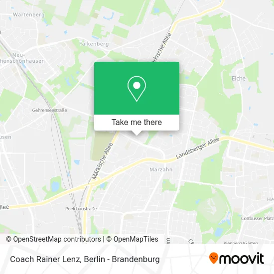 Coach Rainer Lenz map