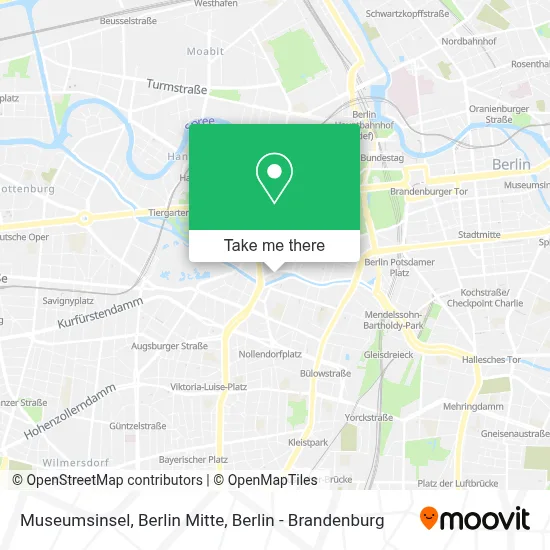 Museumsinsel, Berlin Mitte map