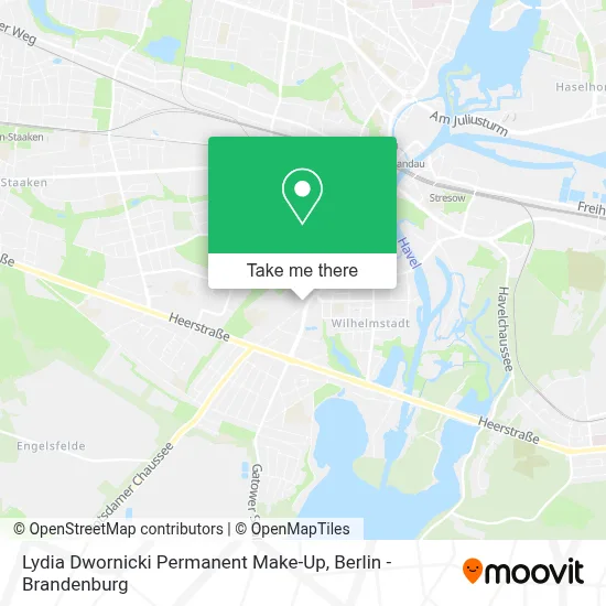 Lydia Dwornicki Permanent Make-Up map