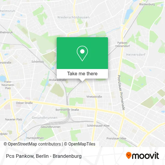 Pcs Pankow map