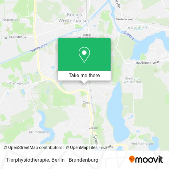 Tierphysiotherapie map