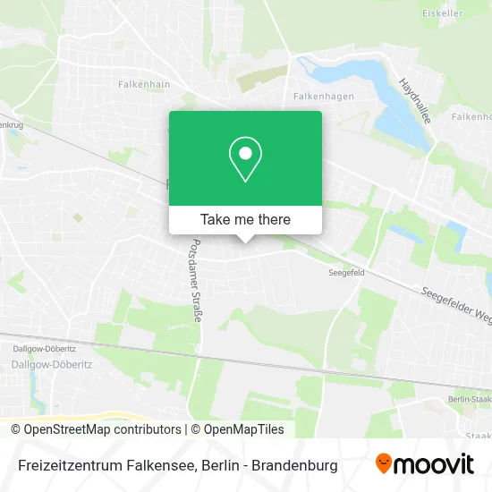 Freizeitzentrum Falkensee map