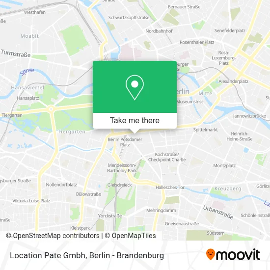 Location Pate Gmbh map