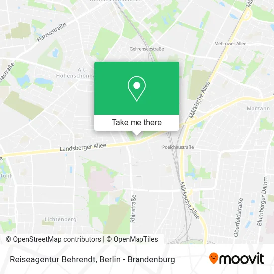 Reiseagentur Behrendt map