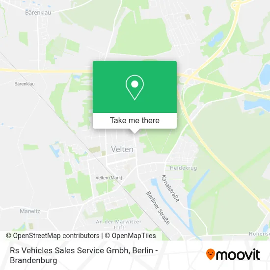 Rs Vehicles Sales Service Gmbh map