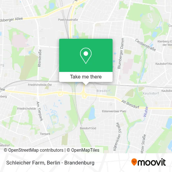 Schleicher Farm map