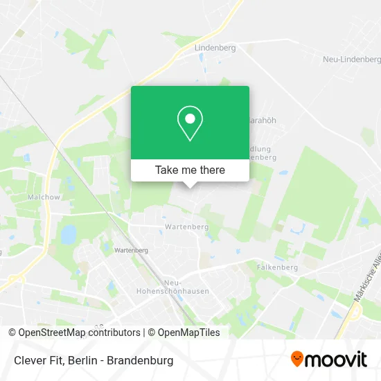 Clever Fit map