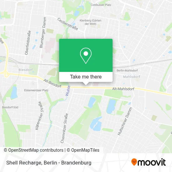 Shell Recharge map