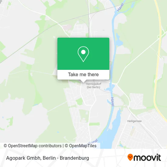 Agopark Gmbh map