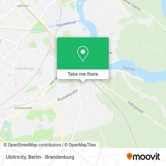 Ubitricity map