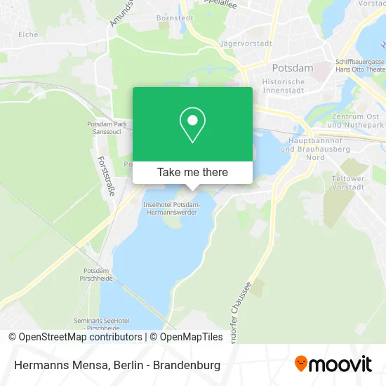 Hermanns Mensa map