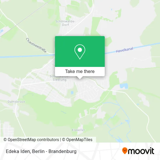 Edeka Iden map