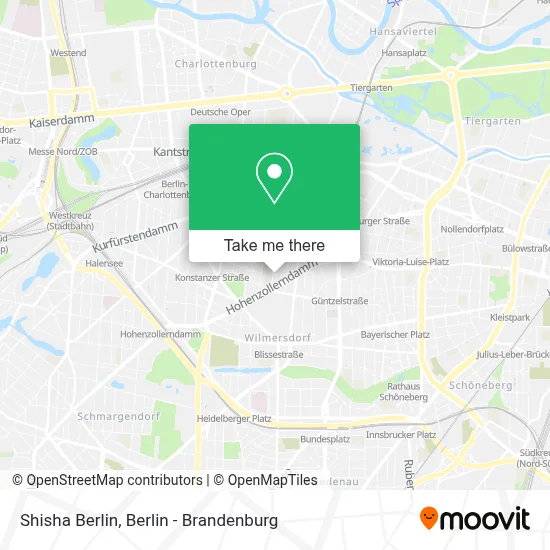 Shisha Berlin map