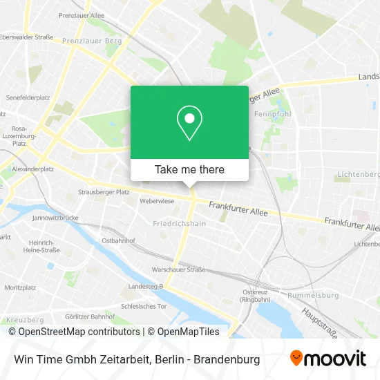 Win Time Gmbh Zeitarbeit map