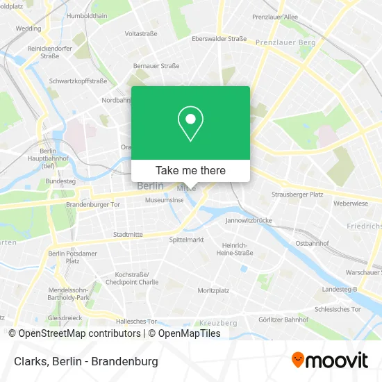 Clarks map
