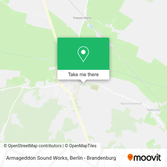 Armageddon Sound Works map