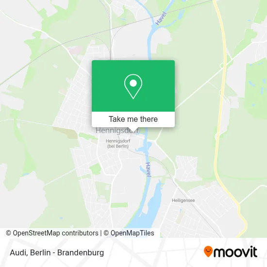 Audi map