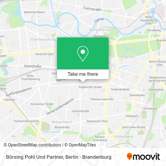 Börsing Pohl Und Partner map