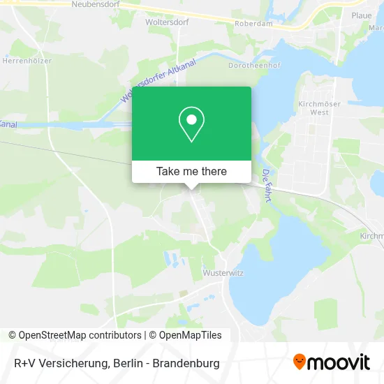 R+V Versicherung map