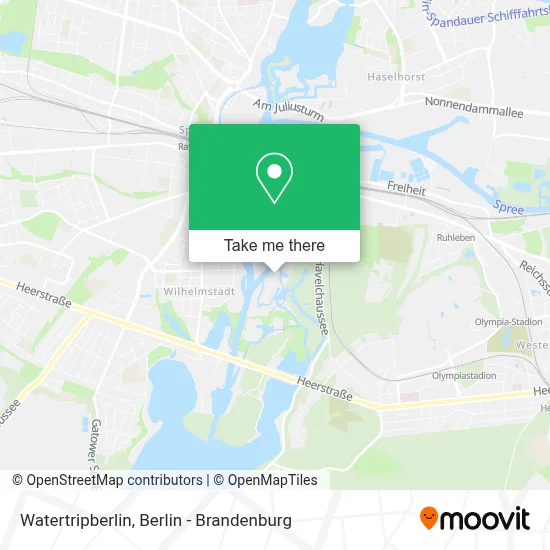 Watertripberlin map