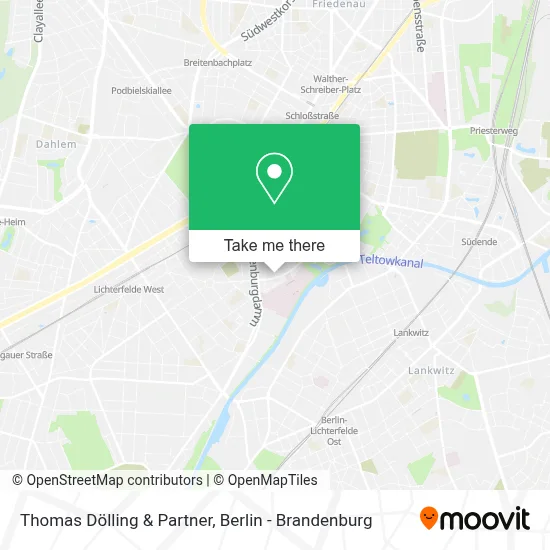 Thomas Dölling & Partner map