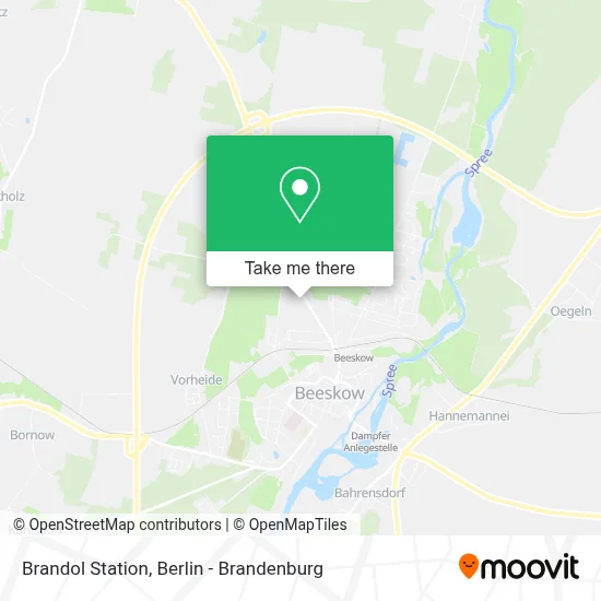 Brandol Station map