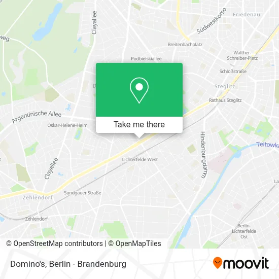 Domino's map