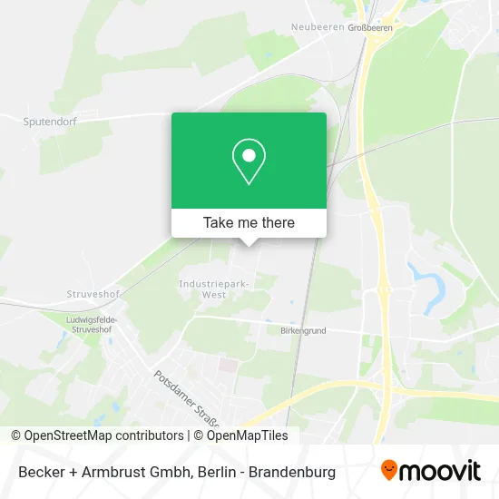 Becker + Armbrust Gmbh map
