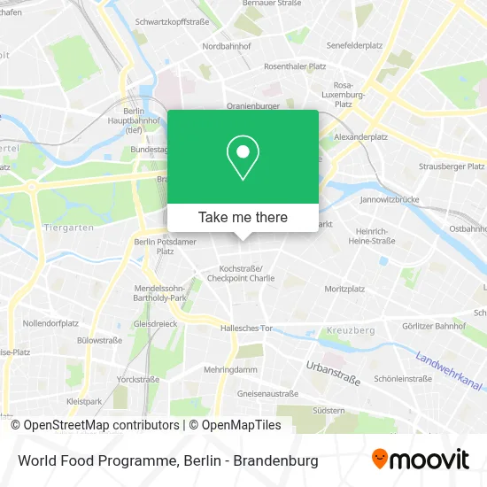 World Food Programme map
