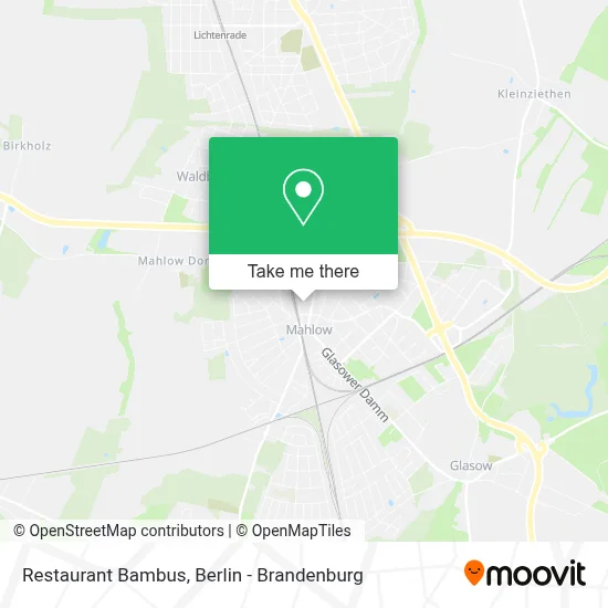 Restaurant Bambus map