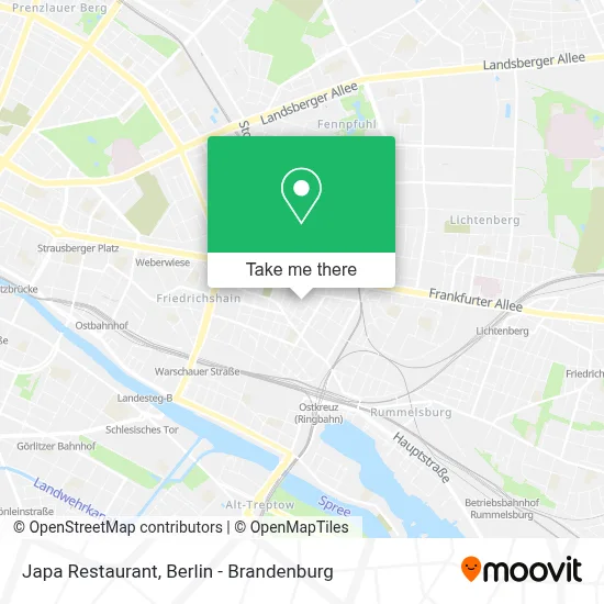 Japa Restaurant map