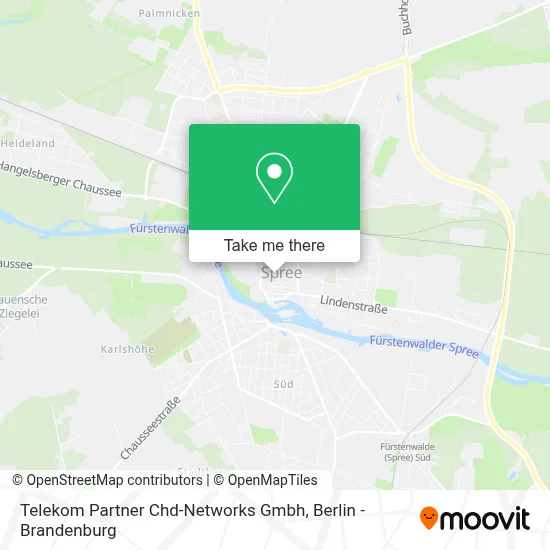 Telekom Partner Chd-Networks Gmbh map