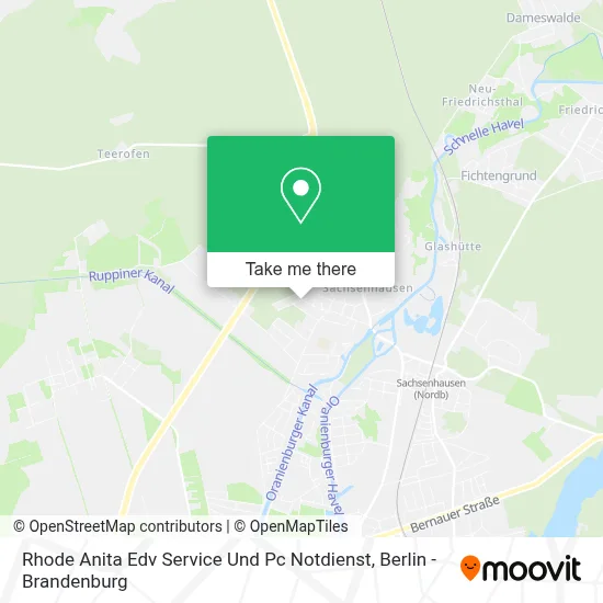 Rhode Anita Edv Service Und Pc Notdienst map