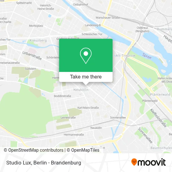 Studio Lux map