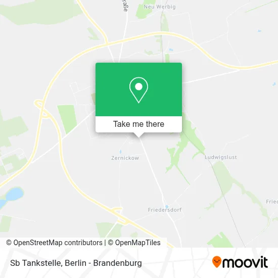 Sb Tankstelle map