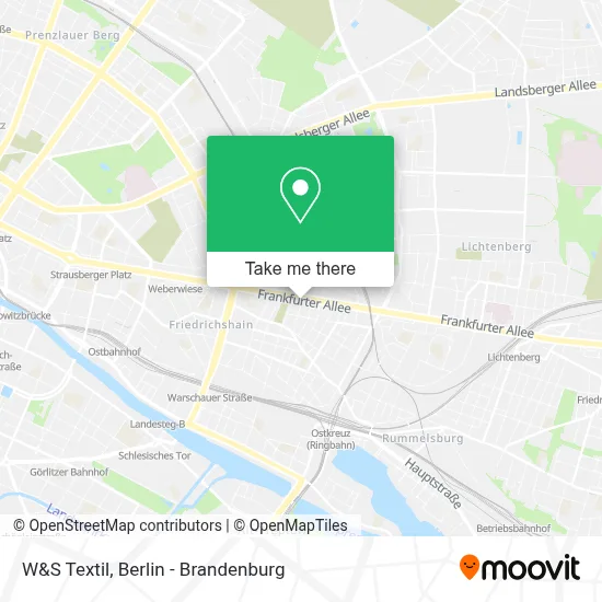 W&S Textil map