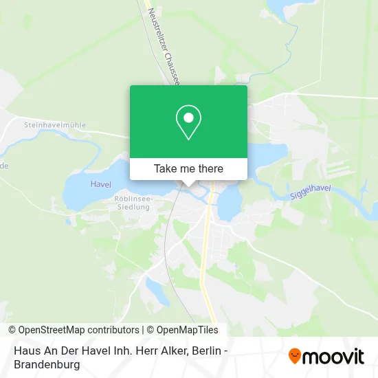 Haus An Der Havel Inh. Herr Alker map
