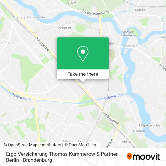 Ergo Versicherung Thomas Kummerow & Partner map