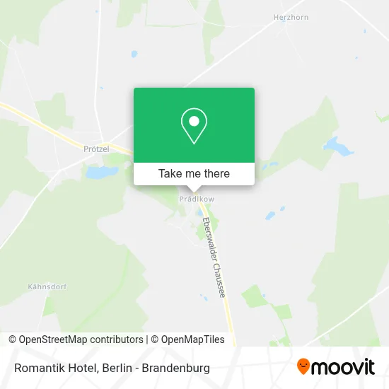 Romantik Hotel map