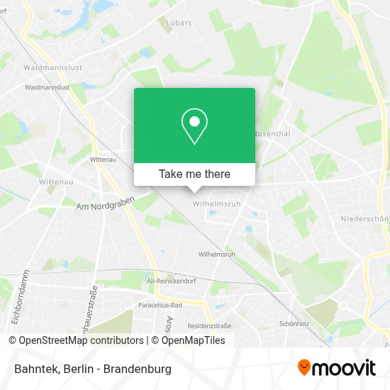 Bahntek map